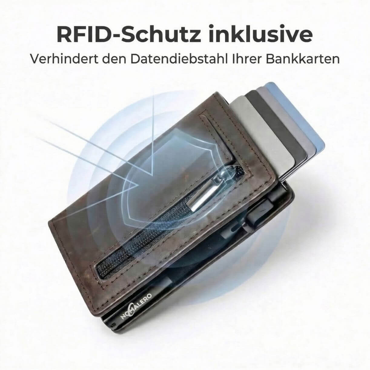 Kompakte RFID-Geldbörse | NOMALERO®