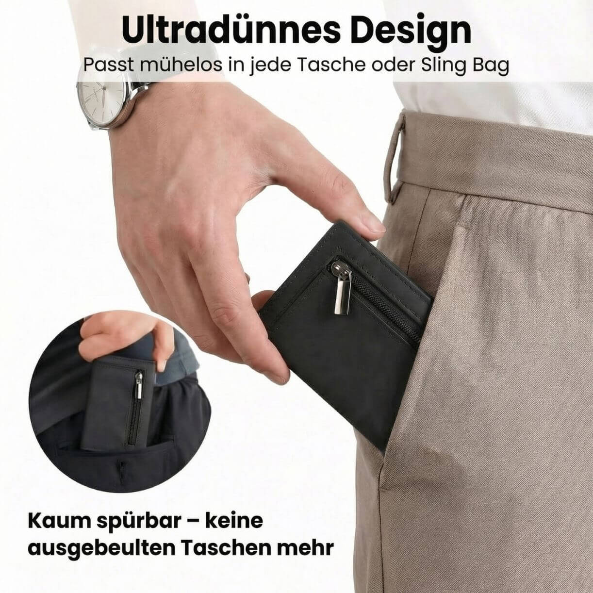 Kompakte RFID-Geldbörse | NOMALERO®