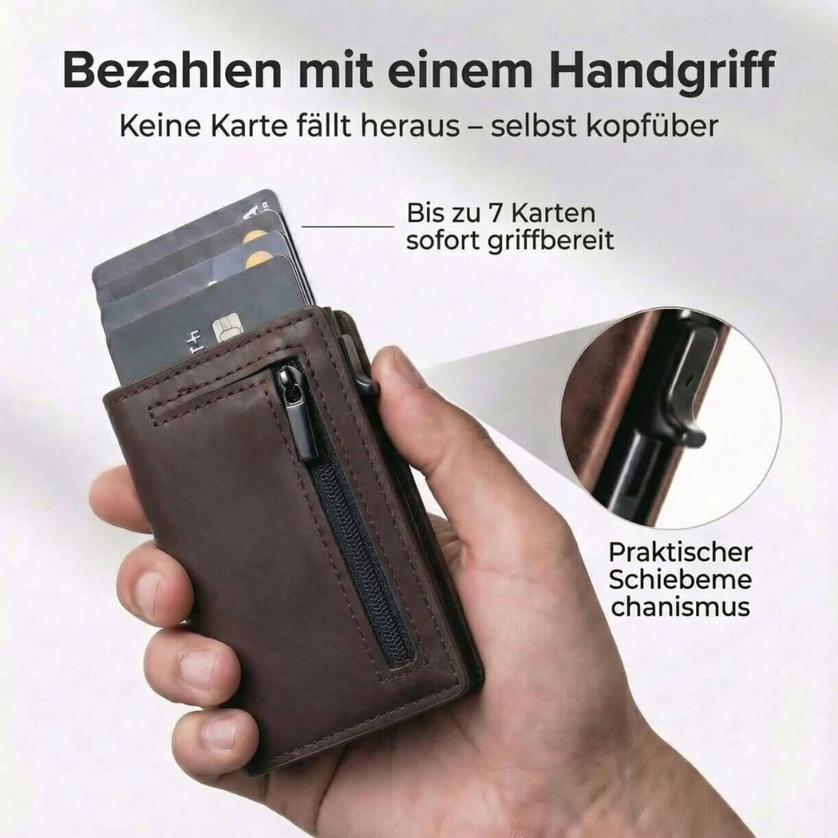 Kompakte RFID-Geldbörse | NOMALERO®