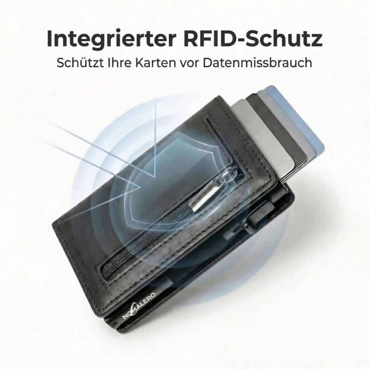 Kompakte RFID-Geldbörse | NOMALERO®