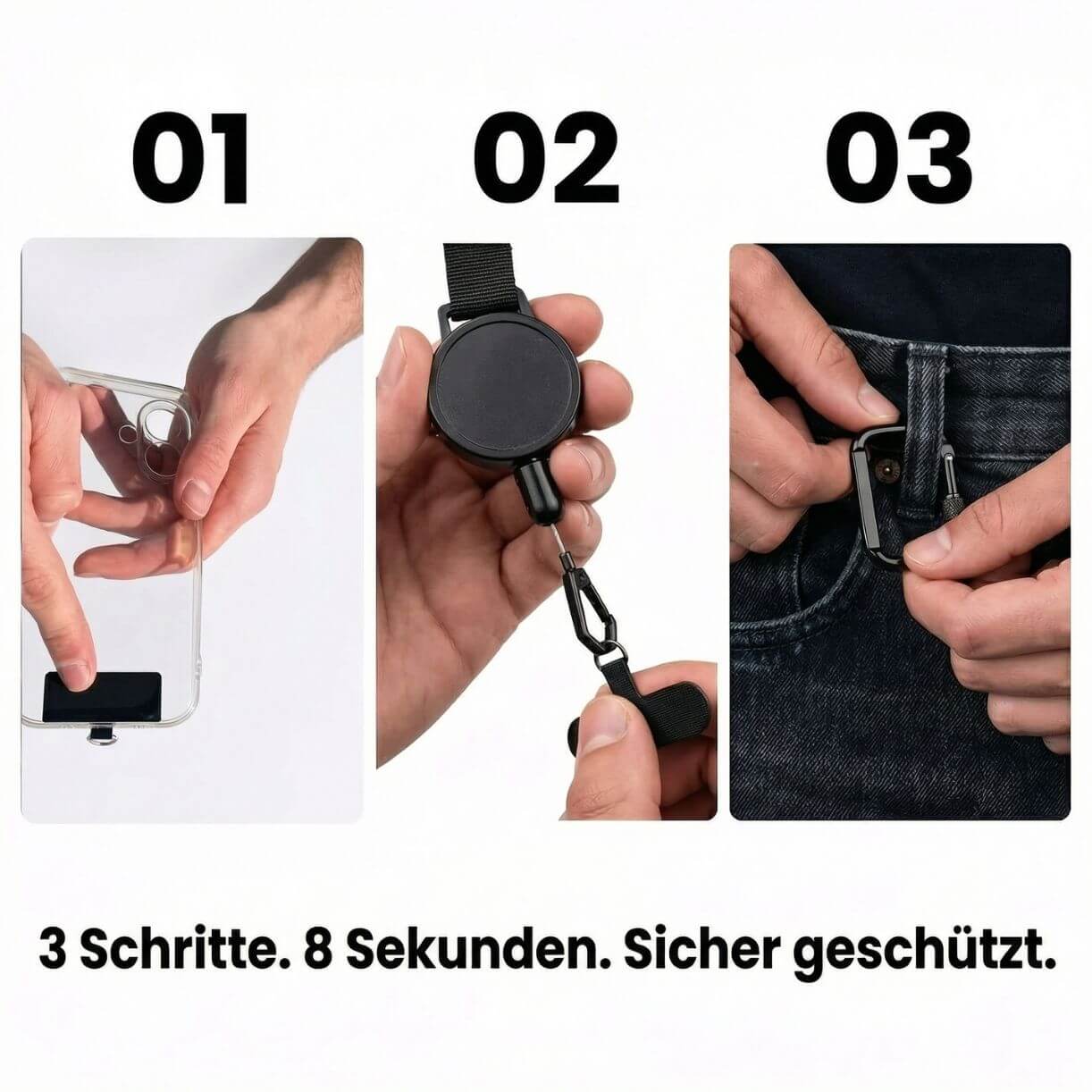 Diebstahl- & Fallschutzband | NOMALERO®